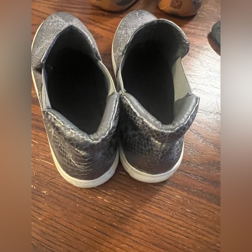Coconuts by Matisse Navy Snakeskin Booties - Picture 2 of 4